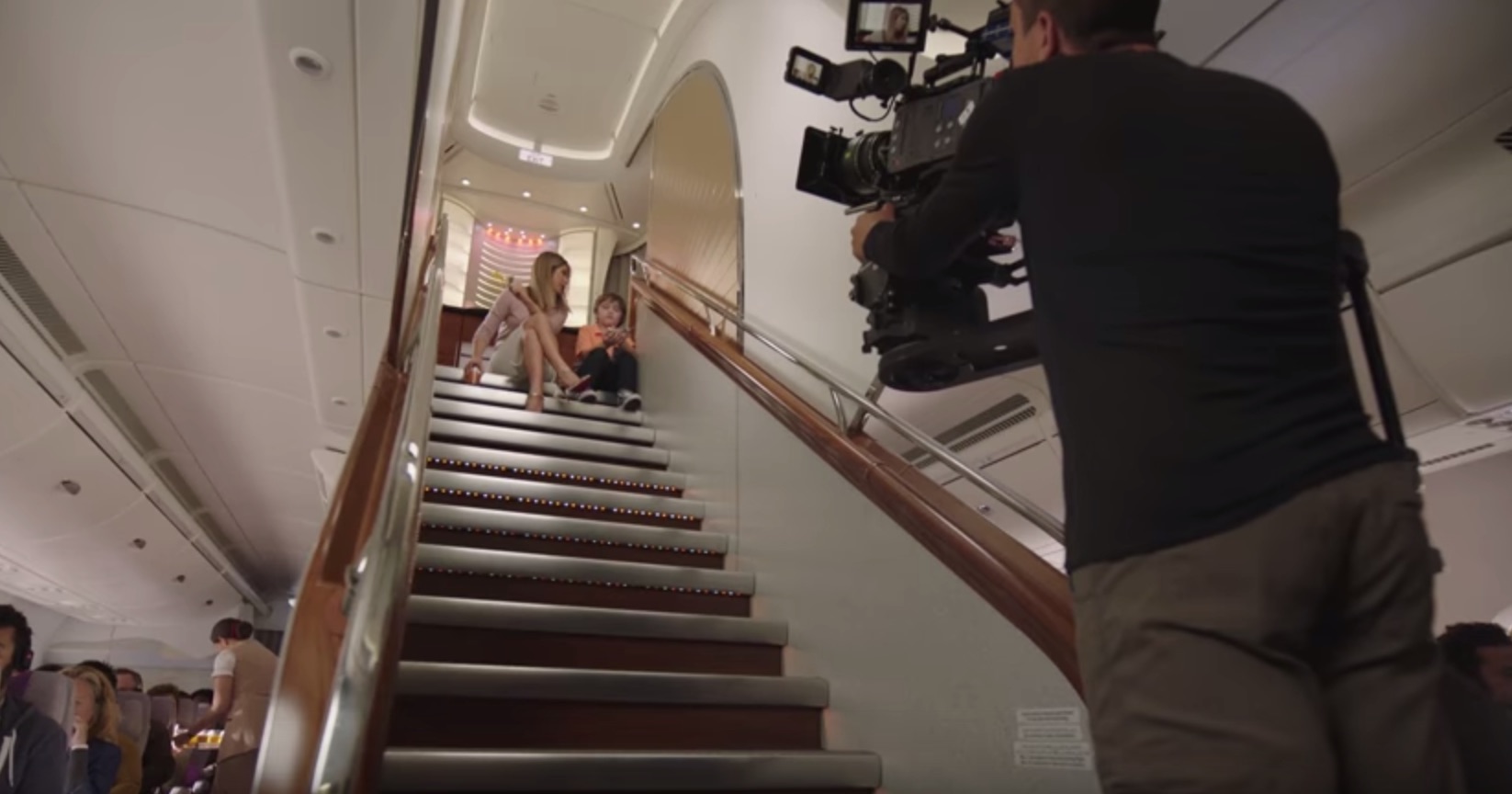 Here's the blooper video of Jennifer Aniston's Emirates ad - StepFeed